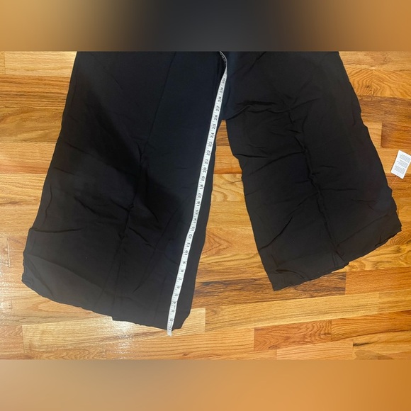 ASOS Curve Elegant Black Wide Leg Pants - Picture 8 of 9